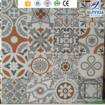 lowest price home decoration interior porcelain floor flower design tiles made in China